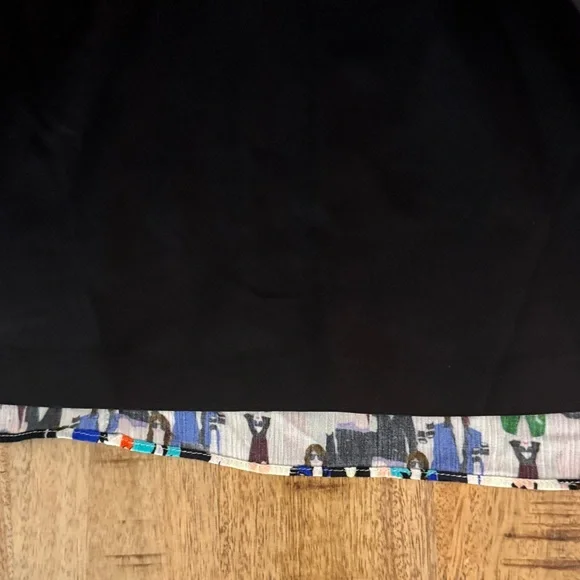 Per Se by Carlisle Patterned Women's Skirt of faces NWOT size 10 - Picture 3 of 4